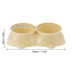 Unique Bargains Reusable Dog Bowls 1 Pc