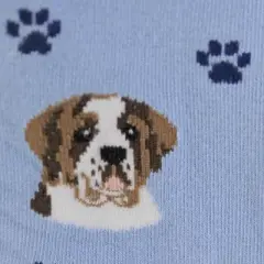 Novelty Socks 15.25" Saint Bernard Socks Premium Quality E & S Pet  -  Socks