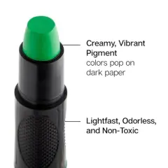 KINGART Gel Stick Crayons, 72 Colors