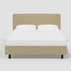 Kelsey Platform Bed in Boucle - Threshold&trade;