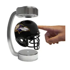 NFL Baltimore Ravens Chrome Mini Hover Helmet Sports Memorabilia