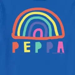 Toddler's Peppa Pig Craft Rainbow T-Shirt