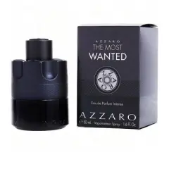 Azzaro The Most Wanted By Azzaro Men Cardamom, Amberwood, Toffee Eau De Parfum Intense Spray 1.7 Oz
