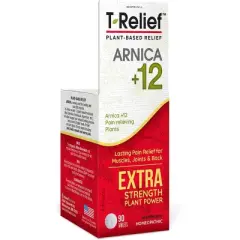 MediNatura T-Relief Arnica +12 Extra Strength Plant Power 90 Chewables