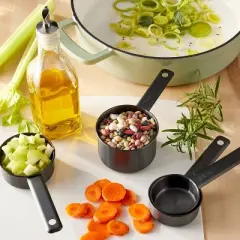 4pc Stainless Steel Measuring Cups - Figmint&trade;