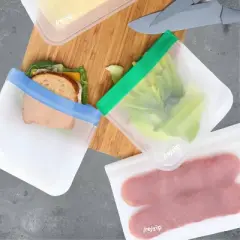 (re)zip Total Back to School Reusable Food Storage Bags - Solution - 12pc Kit