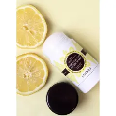 Lavanila Natural Solid Deodorant - Vanilla Lemon - Aluminum-Free 2oz