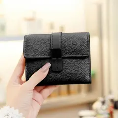 FATMOON Small Women&rsquo;s Trifold Wallet,RFID Blocking PU Leather Compact Wallet with 5 Card Slots, Zippered Coin Pocket for Everyday Use