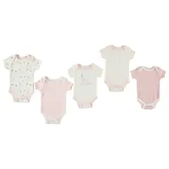 Kyle & Deena Baby Girl Onesie Bodysuit With Slogan Callout