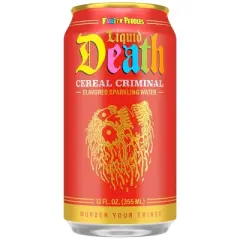 Liquid Death Cereal Criminal Sparkling Water - 6pk/12 fl oz