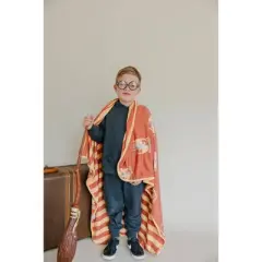 Copper Pearl 3-Layer Baby Quilt - Gryffindor