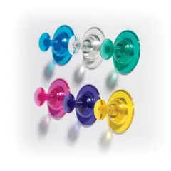 Dowling Magnets&reg; Magnet Tools Big Push Pin Magnets, Set of 6