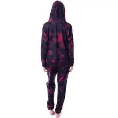 Harry Potter Womens' Hogwarts Houses Tie Dye Cropped Hooded Jogger Set