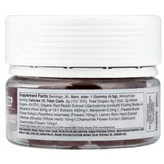 Troomy Nootropics Sleep, Functional Mushrooms Gummies, Black Raspberry, 30 Gummies