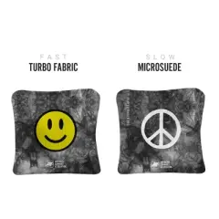 Tie-Dye Synergy Pro Black Cornhole Bags (Set of 4)