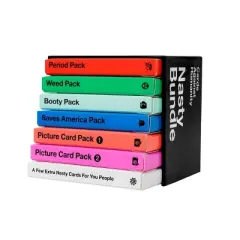 Cards Against Humanity Nasty Bundle Game: Party Card Expansion for 4+ Players, Social Skill Focus, 30+ Min Play