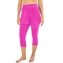 Swim 365 Women&rsquo;s Plus Size Shorted Swim Capri