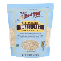 Bob's Red Mill Old Fashioned Rolled Oats Whole Grain - Case of 4/32 oz