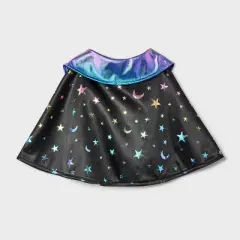 Cape Costume Night Sky Dog and Cat Costume Accessories - Boots & Barkley&trade; Black