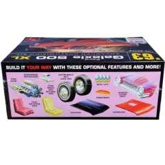 Skill 2 Model Kit 1963 Ford Galaxie 500 XL 3-in-1 Kit 1/25 Scale Model by AMT