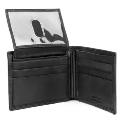 J. Buxton Hunt Credit Card Billfold Leather Wallet with Card Case