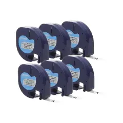 Dymo 2050823 Label Maker Tape 1/2W White 