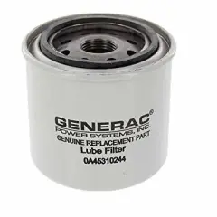 Generac 0A45310244 OEM RV Generator Oil Filter - 1.5L/2.4L G2 Lube Generator Set