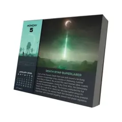 Star Wars 2026 Dayata Time 6.12"x5.37" Box Calendar