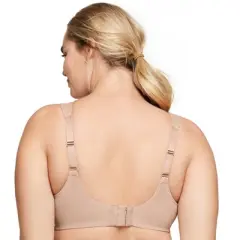 Glamorise Womens MagicLift Seamless T-Shirt Wirefree Bra 1080 Caf&eacute;