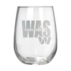 NFL Washington Commanders The Vino Stemless 17oz Wine Glass - Clear