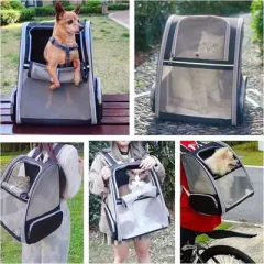 BABYYER Innovative Traveler Bubble Backpack Pet Carriers for Cats and Dogs