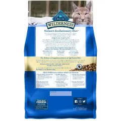 Blue Buffalo Wilderness High Protein Natural Adult Indoor Dry Cat Food with Chicken