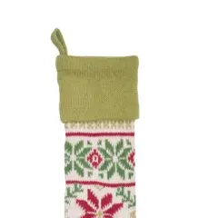 C&F Home Woodland Deer Knit Stocking