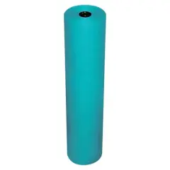 Rainbow Kraft Duo-Finish Kraft Paper Roll, 40 lb, 48 Inches x 200 Feet, Aqua