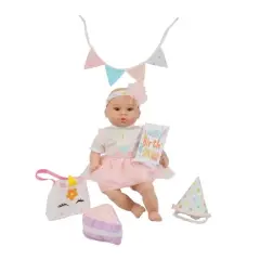 Madame Alexander Small Wonder 14" Party Time Set - Blue Eyes