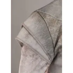 HalloweenCostumes.com Adult Silver Tin Man Halloween Costume Shirt, Pants, Gloves, Boot Covers, Hood