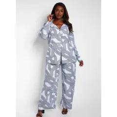 Women's Natasha Colorblock Midi Skater Skirt W. Pockets