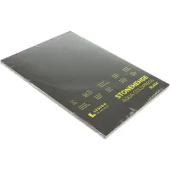 Stonehenge Aqua Block Coldpress Pad 10"X14" 15 Sheets/Pkg-Black 140lb