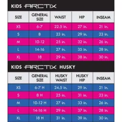 Arctix Kids Snow Pants with Reinforced Knees and Seat