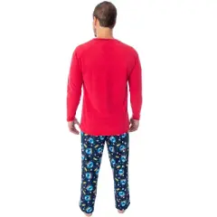 The Polar Express Train Men's Raglan Shirt And Pants 2 Piece Pajama Set The Polar Express