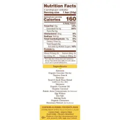 Simple Mills Gluten Free Nutty Banana Bread Soft-Baked Almond Flour Bars - 5ct