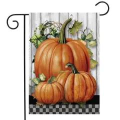 Briarwood Lane Fall Garden Flag 12x18 For Outdoor Country Pumpkins For Fall Garden Flag Flags For Outside