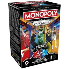 Monopoly Panini Prizm: 2024-25 NBA Basketball Trading Cards Booster Box