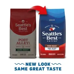 Seattle's Best Coffee Post Alley Blend Dark Roast Ground Coffee -12oz Bag