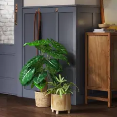 Artificial Dasheen Leaf in Basket - Threshold&trade;