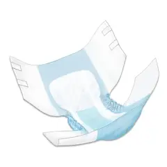 Simplicity Incontinence Brief, Moderate Absorbency, Unisex, Large, 10 Count, 10 Packs, 100 Total