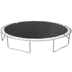 12FT/14FT Trampoline for Adults & Kids with Basketball Hoop, Outdoor Trampolines w/Ladder and Safety Enclosure Net for Kids and adults