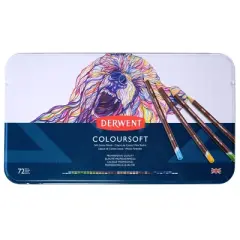 Colored Pencil Set - Derwent Coloursoft 72ct