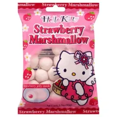Eiwa Marshmallow Strawberry Hello Kitty - Case of 12 - 3.1 oz