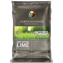 Earth Science Fast Acting Lime (5,000 sq ft), 25lbs